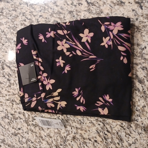 Torrid Black Mixed Floral Leggings - Picture 5 of 5
